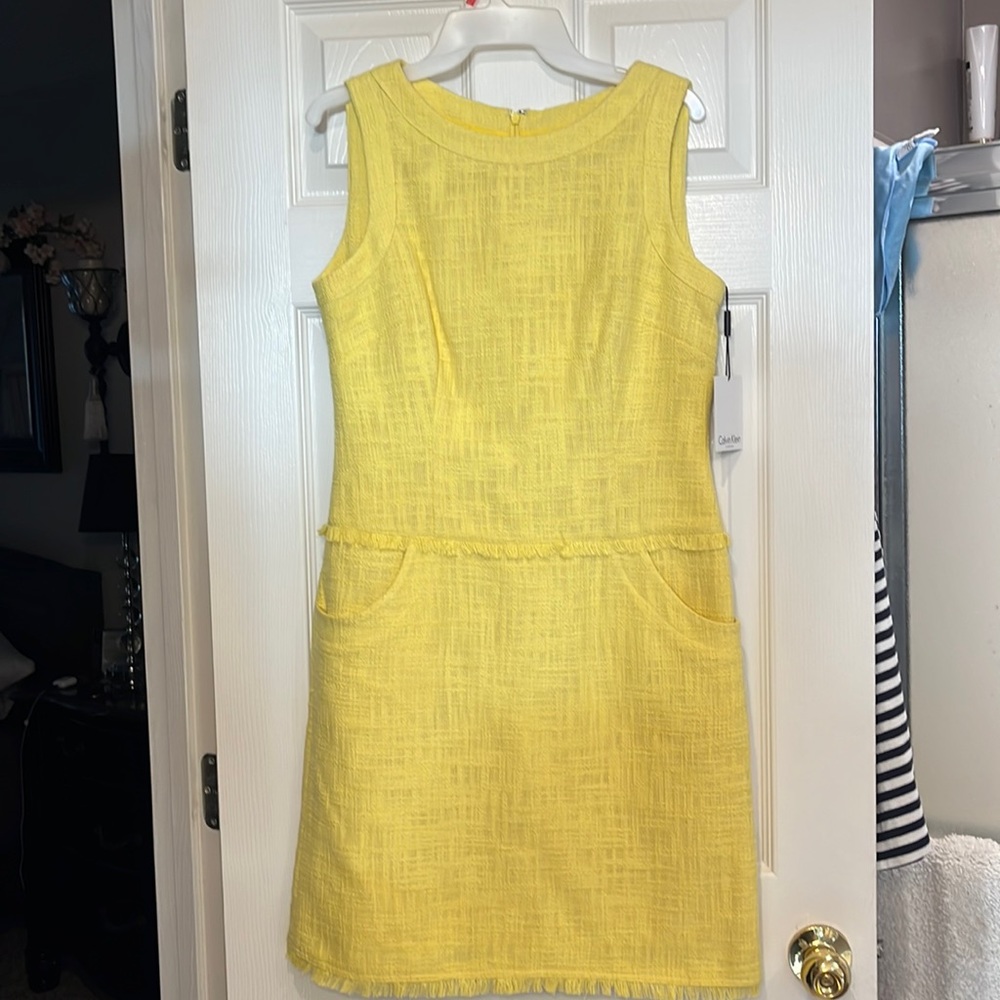 Yellow businesses dress